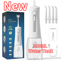 Hydropulseur buccal électrique étanche IPX8, OEM/ODM, pour le nettoyage des dents à domicile et en voyage, fil dentaire aquatique, vente en gros à prix abordable