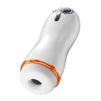 Godet de masturbation vibrant Deep Throat chauffant, 12 modes de vibration, 5 modes de succion, son réaliste, rechargeable, écouteurs offerts, pour hommes