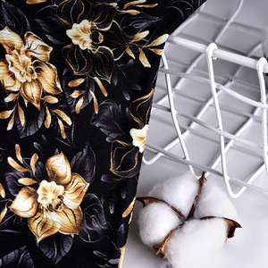 Tissu en crêpe de polyester de luxe à motif floral pour la confection de robes - Vente en gros usine - Product Image 6
