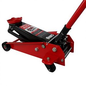 Tous types de crics hydrauliques mobiles à roues, 3 tonnes, double pompe, personnalisés, pour garage et voiture - Product Image 1