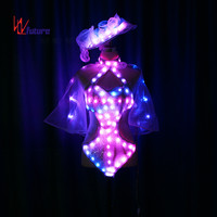 Vêtements de danse Sexy et exotiques, tenue LED lumineuse et populaire, pôle, Lingerie, décapant