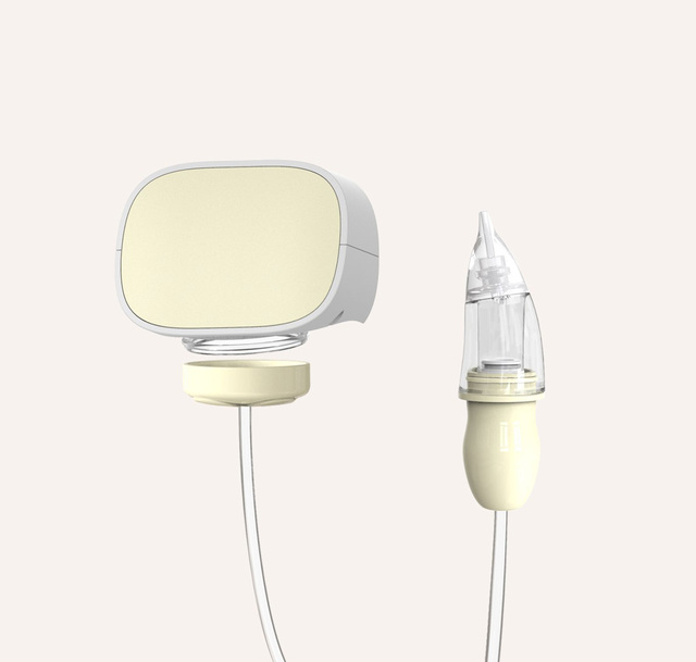 Soft Silicone Baby Nasal Cleaner Nasal Suction Aspirator Connector Compatible with Electric Breast Pump