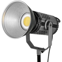 Éclairage de Studio Professionnel COB LED pour Photo et Vidéo avec Télécommande, Température de Couleur Réglable 2800-6800K, 250W AC/DC
