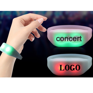Pulseira LED Controlada Remotamente com Logo OEM 15 Multicolorida Programável DMX para Concentração - Product Image 4