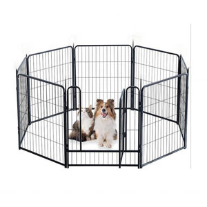 Corralito para perros Valla portátil para perros al aire libre, corralito para perros grandes/medianos/pequeños, cercas para perros para el patio con puertas - Product Image 4