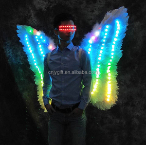 Gran oferta rendimiento alas de mariposa Prop alas de Ángel brillantes Halloween Navidad Diwali fiesta decoraciones vestido Bar atmósfera - Product Image 2