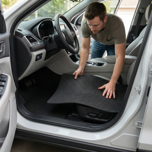 Tapis de sol de voiture de luxe personnalisables 2026, neufs, imperméables, écologiques, en PVC 3D, épaisseur 8 mm, ensemble complet, fournis par l'usine de voitures sur mesure - Product Image 6