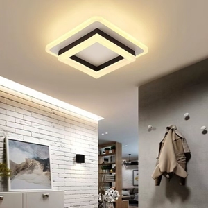 Boyd Led pha lê hành lang ánh sáng <span class=keywords><strong>push</strong></span>-nút trần ánh sáng vòng phòng khách ấm trắng ánh sáng ban công - Product Image 1