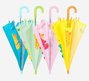 Ovida – <span class=keywords><strong>parapluie</strong></span> 3D pour enfants, impression par sublimation, design de <span class=keywords><strong>dinosaure</strong></span>, sécurité, tête d'animal ouverte, manuel - Product Image 6