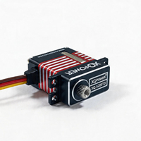 Mini servo numérique sans noyau 360 degrés 20g 8.4V 7kg-cm programmable en métal pour voiture télécommandée