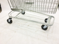 Chariot de supermarché Jiangsu personnalisé en acier grillagé grande capacité avec protection anticorrosion – Meilleure vente