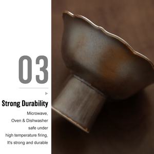 Platos de cerámica con forma de flor para <span class=keywords><strong>restaurante</strong></span>, cuencos y platos de porcelana única nórdica para postre y fruta - Product Image 5