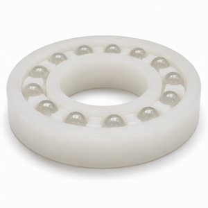 35x62x14mm Ball Bearing 6007 with PP/PE Rings & <b>Cage</b> <b>Glass</b> Rolling Balls - Product Image 2