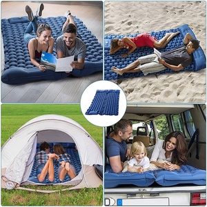 Matelas Gonflable Double IRONDONKEY pour Camping en Plein Air avec Pompe Intégrée, Matelas Étanche – Direct Usine - Product Image 5