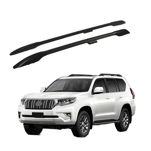 Portaequipajes de Aluminio para <span class=keywords><strong>Techo</strong></span> de <span class=keywords><strong>Coche</strong></span>, Extraíble, con Tornillos para <span class=keywords><strong>Techo</strong></span>, para Prado 2010-2022, Compatible con Orificios OEM - Product Image 1