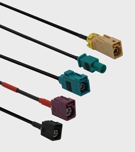 Cyxtek Fakra Thẳng Kết Nối Nữ Cơ Thể Ngắn Mở Hàn Không Thấm Nước Tinh Khiết Đồng Mạ Vàng Đa Năng RF Thông - Product Image 2