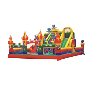 Paradise child party charming inflatable/Castle jumping Princess bounce house - Product Image 3