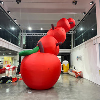 Opblaasbare banaan peer lychee aardbei watermeloen citroen ballon gigantische opblaasbare appel reclame opblaasbaar fruit voor evenementen