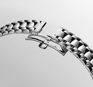 Montre en acier inoxydable avec cadran à chiffres romains et fonction phase de lune Longinesing - Product Image 6