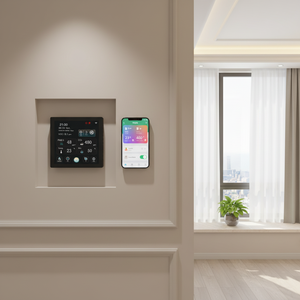 Recuperador de energía ERV, ventilación VMC, control inteligente WiFi Tuya, sistema de ventilación vertical MVHR para uso residencial. - Product Image 4