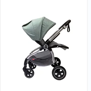 Baby Stroller 3 in 1 Cheap Stroller Baby Happy with High Landscape for Travel System with Sleeping Basket