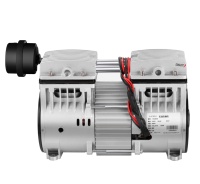 Nouvelle pompe à vide à aspiration silencieuse 2024, 220V 350W, sans huile, 100LPM -92Kpa, pompe à piston sans huile, équipement de liposuccion
