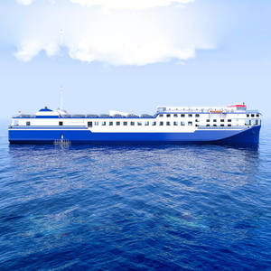 Casa Comfort Trasporto Libero Roro Navi Traghetto Nave Vivido Immagini Laminato - Product Image 1