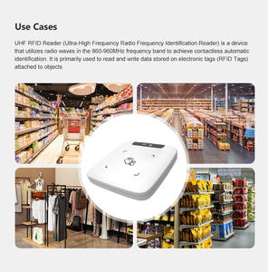 SensoRetail portátil de escritorio UHF RFID USB conectar lector/escritor corta distancia ISO 18000-6C Seguimiento de inventario Material ABS - Product Image 5