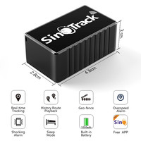 SinoTrack Pelacak GPS Kendaraan Pribadi ST-903, Tahan Air dengan Pelacak Aplikasi Android IOS Gratis