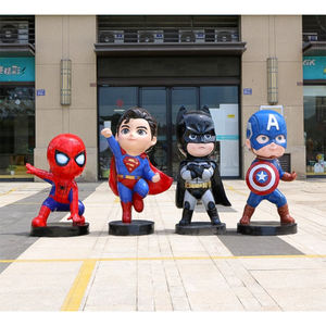 Escultura de Personaje de Marvel en Relieve de Dibujos Animados 2026, Modelo de Spider-Man de Hierro, Personaje de Anime de <span class=keywords><strong>Hulk</strong></span>, Resina de Fibra de Vidrio, Decoración para Exteriores - Product Image 3