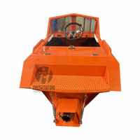 Bateau Rapide Mini Jet-Boat Électrique Nouvelle Énergie en Aluminium Soudé pour Rivière, Drifting et Pêche