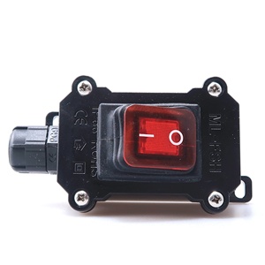 2-Pack Marine Grade Rocker Switches (ON-OFF, SPST, 2-Pin) For Boat, RV, Car, Trailer