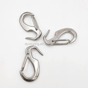 Mousqueton en acier inoxydable pour bateau de yacht et matériel marin Mousqueton à maillon rapide Mousqueton à ressort avec oeil - Product Image 1