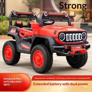Nouvelle Voiture Électrique Tout-Terrain Télécommandée à Quatre Roues en Plastique pour Enfants, Modèle Garçons et Filles de 4 à 6 Ans, Convient aux Adultes - Product Image 5