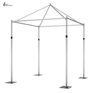 TFR Brand Adjustable Customizable Wedding <b>Pipe</b> and Drape with <b>Aluminum</b> Material Custom Color & Logo Available - Product Image 1