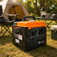 1,2kW 230V 4-Takt Digitaler Inverter-Generator Leiser Tragbarer Mini-Benzin-Notstromaggregat für Zuhause, Outdoor-Camping und Wohnmobile