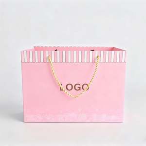 Sacs en papier enduit écologiques personnalisés avec logo, impression numérique et flexographique pour bougies – Vente en gros usine - Product Image 2