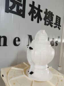 Moule en plastique en forme de boule de béton préfabriqué de matériel d'ABS pour les dispositifs décoratifs extérieurs pour le jardin et l'usage extérieur - Product Image 6