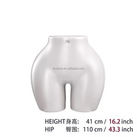 Mannequin Femme Plastique Hanches Courbes Grande Taille Fessier Bombé pour Sous-vêtements Modèle Africain Américain