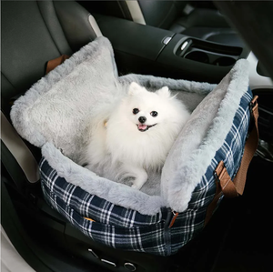 Sièges de voiture en peluche <span class=keywords><strong>pour</strong></span> chiens, portables, toutes saisons, universels, <span class=keywords><strong>pour</strong></span> chiens et chats, avec housses amovibles, lavables à la main, vente en gros - Product Image 1