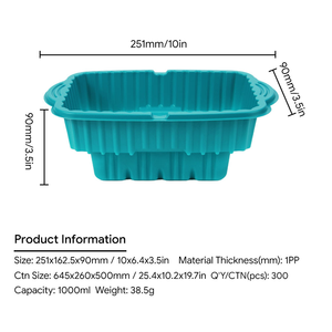 Calentador de Raciones sin Llama, Bandeja de Plástico PP con Calefacción Automática, Caja Cuadrada para Alimentos de 92g para Marca XF-0375, Logotipo Personalizado - Product Image 2