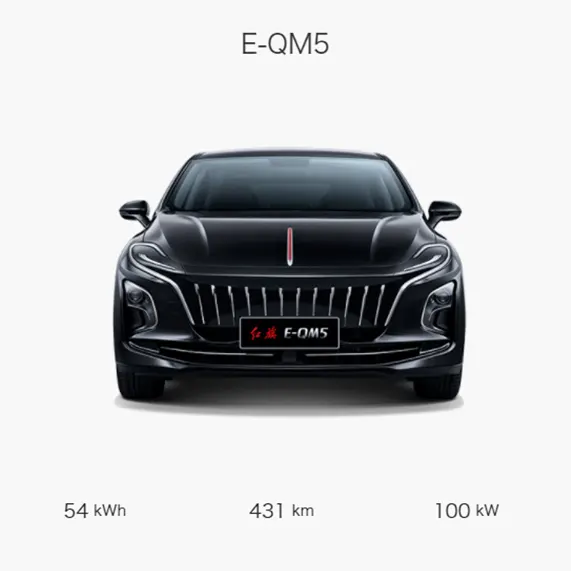 2023 Hongqi E-QM5 sol el sürücü elektrikli araba çin yüksek kaliteli Ev araba elektrikli yeni araba enerji otomatik