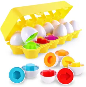 Easter Travel Bingo Game Puzzle Sorters Color Matching Eggs Set Easter Eggs Play for kids