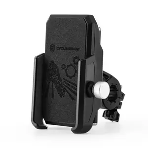 Portable 4000mAh 2-en-1 Anti-Shake Support pour téléphone portable Vélo Moto Centrale électrique Support pour téléphone portable extérieur avec batterie externe - Product Image 1