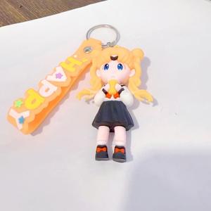 Llavero de Silicona con Muñeca Kuromi Extra Grande de Douyin, Colgante Pequeño para Mochila Escolar o Llaves de Coche - Product Image 4