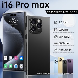 I16Pro nuovo telefono Android intelligente ad alta definizione 7.3 pollici 16 + 1TB memoria LTE 65W penna integrata inglese all'ingrosso - Product Image 4