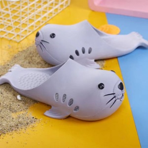 Estate donne e uomini coppia pantofole nuovo modello creativo leone marino casa fuori per indossare pantofole <span class=keywords><strong>da</strong></span> spiaggia zapatillas - Product Image 4