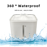 Accessoires pour animaux de compagnie personnalisés en gros distributeur d'eau muet chien chat fontaine d'eau avec filtre remplaçable