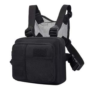 Bolso de Pecho Unisex para Exteriores, Bolso de Hombro Casual con Decoración de Botones para Viajes, Diseñado para Hombres y Mujeres, RTS, Pedidos Mixtos al por Mayor - Product Image 2