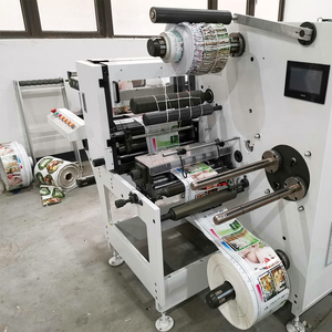 Automatische Hoge Snelheid Roterende Stansen Machine Kleine Dimensie Stansen Snijden Machine Met Servo Motor Aangedreven Voor Etiketten - Product Image 3